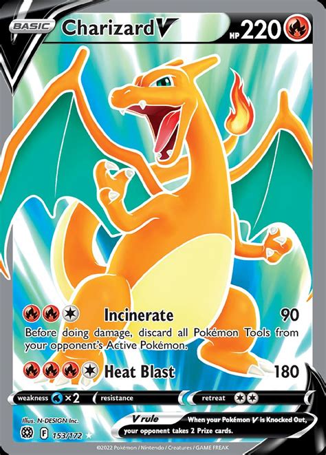 charizard v price list.